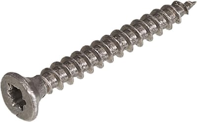 Torx 20 Spaanplaatschroeven - 4x30mm - RVS A2 - Voldraad (200 stuks)