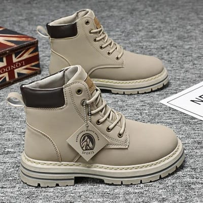 Booties voor Heren Motorlaars Herenschoenen Originele Herensneakers Man Aanbiedingen Gratis Verzending Militaire Coturnos Timberlands Laarzen 44 gray