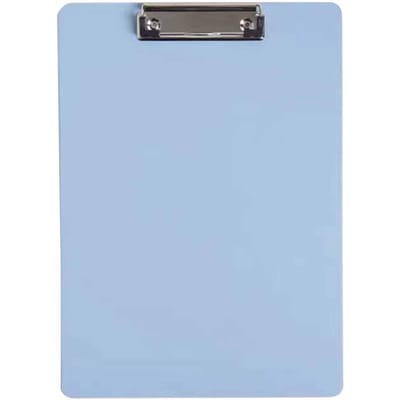 Planche à pince A4 Épaisse Multifonctionnelle Support de Documents de Bureau pour Dossiers Matériaux École Bureau Light Blue