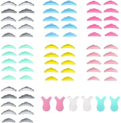 Store_8 - Wimperlifting-set - Professionele wimperstyling - 76-delige wimperpads - Siliconen kwaliteit - Compleet met borstels - Geschikt voor salo...