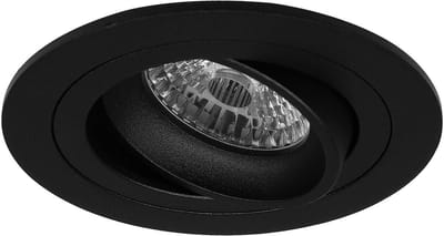 Dimtone inbouwspot Danil -Rond Zwart -Philips Warm Glow -Dimbaar -4.9W -Philips LED