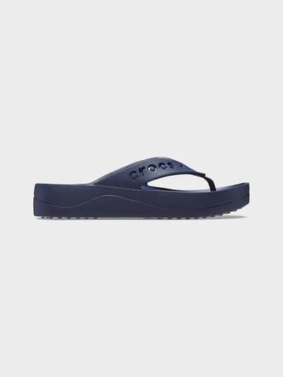 Crocs Baya Platform Flip Navy Maat 41/42 US W10