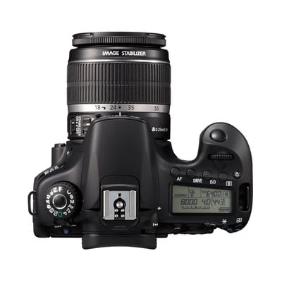 Canon EOS 60D Digitale Spiegelreflexcamera + EF-S 18-55mm f/3.5-5.6 IS Zoomlens zwart