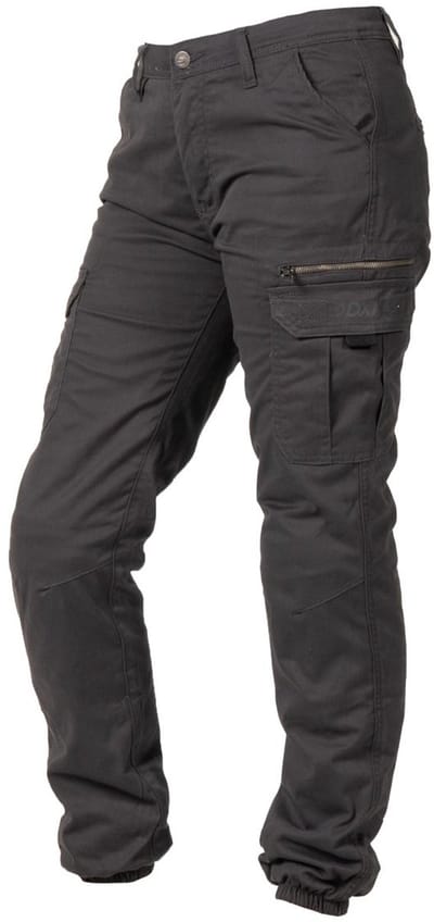 MOTOBLOUZ Motorbroek NAZAIRE DAMES vrouw Donkergrijs 46 CE-gekeurd