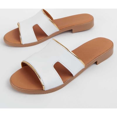 Platte sandalen Purapiel 102707