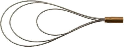 Drievoudige Lus - Stalen Band - Kabel Installatie - Gelegeerd Staal - 6 Millimeter - Zilver