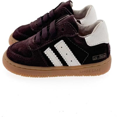 Shoesme Bruin Suède Sneakertje - Sneakers Kinderen - Unisex - Brown - Suède - Maat 20