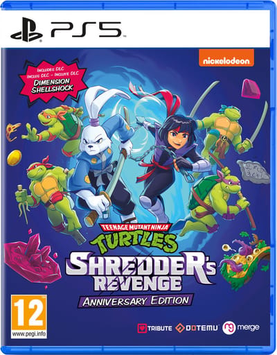 Teenage Mutant Ninja Turtles: Shredders Revenge (Anniversary Edition) - Sony PlayStation 5 - Beat 'em Up