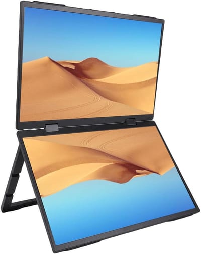 Draagbare Dubbele Monitor - Laptop Extender - Productiviteit Verhogend - 120Hz HDR Display - 14 Inch - Zwart