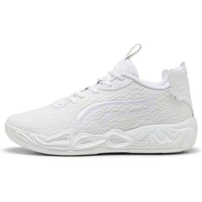 PUMA MB.04 Lo Ice - LaMelo Ball - Heren Sneakers Basketball Schoenen Wit 311319-01 , Maat: EU 44 UK 9.5