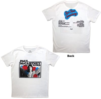 Paul McCartney - Photo Rose Heren Tshirt - S - Wit