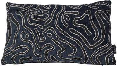 NOVÉE Sierkussen chenille flow | 30 x 50 cm | velvet/polyester