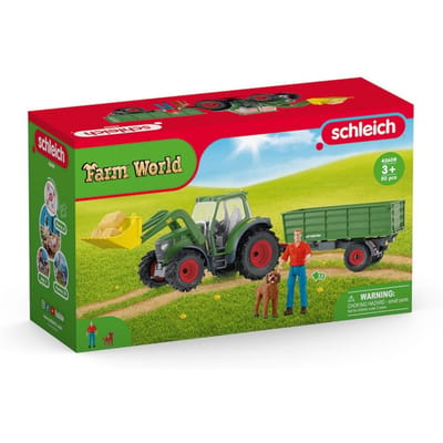 schleich FARM WORLD - Tractor met Aanhanger - 42608