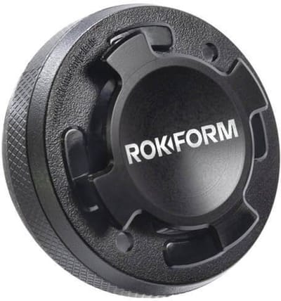 Rokform autohouder draaibaar zwart