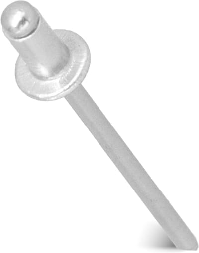 Blindklinknagels - Popnagels Aluminium - Metaal Bevestigen - Corrosiebestendige Zinklaag - 48x64 mm - Zilverkleur