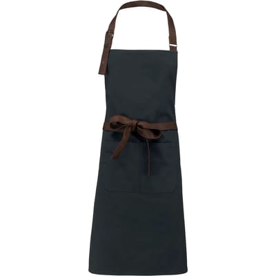Kariban Vintage schort K8003 - Vintage Charcoal - One size