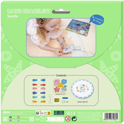 AVENIR Armbandjes Maken - Zeeleven - 4 Armbandjes - 3 Jaar