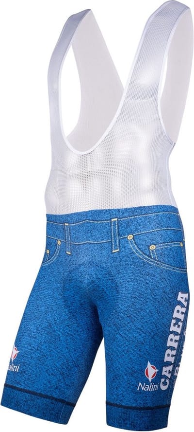 Nalini retro Fietsbroek kort met bretels - koersbroek Heren Carrera-XL