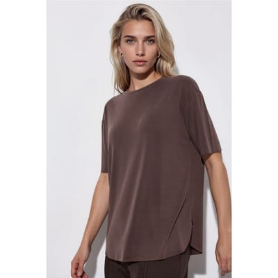 Losse Pasvorm Crew Neck T-shirt