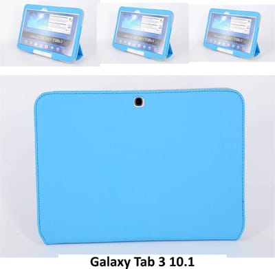 Samsung Galaxy Tab 3 10.1 Smart Tablethoes L Blauw voor bescherming van tablet (P5210)