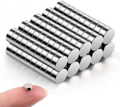 Allecto - Neodymium magneten - Mini magneten - Sterk - Wit