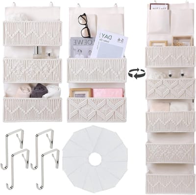 Flexibele Hang Organizer met 5 Compartimenten voor Babykamer, Slaapkamer en Badkamer - Vouwbare Opbergoplossing voor Kinderen
