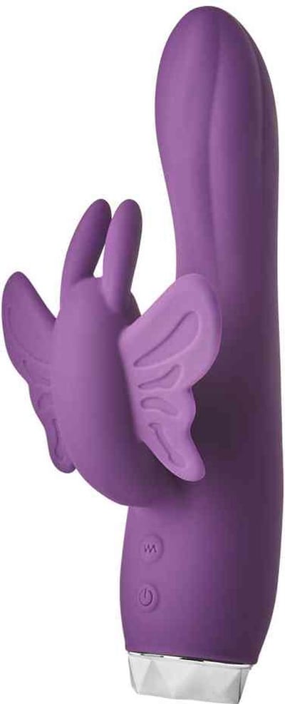 Dream Toys - Flirts duo vibrator vlinder - Paars