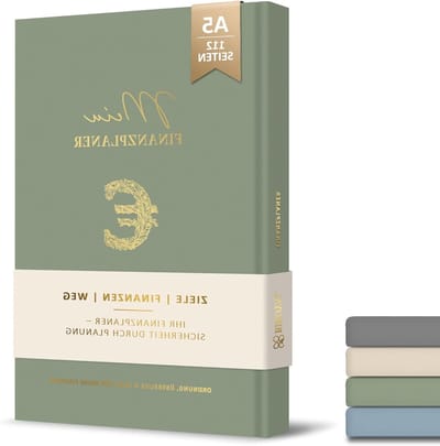 Persoonlijke Organiser in Groen, Planner voor Efficiënte Tijdplanning en Doelenstellen