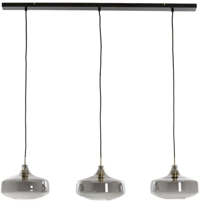 Light & Living Hanglamp Solna - Antiek Brons - 120x30x21cm - Modern - Hanglampen Eetkamer, Slaapkamer, Woonkamer