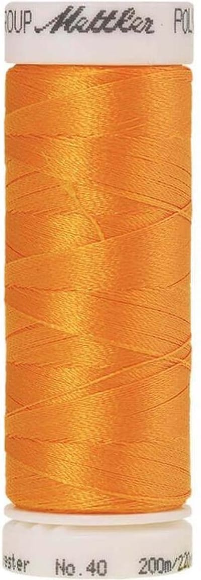 AMANN POLYSHEEN NAAI-BORDUURGAREN, COL-0800 GEEL, 200M, PER STUK.