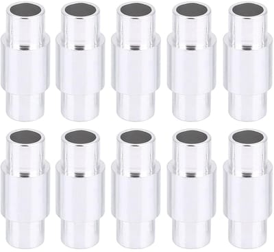 Skatewiellager Spacers - Inline Onderdelen - Soepele Beweging - Minimaliseert Lagerweerstand - 10 Stuks - Zilver