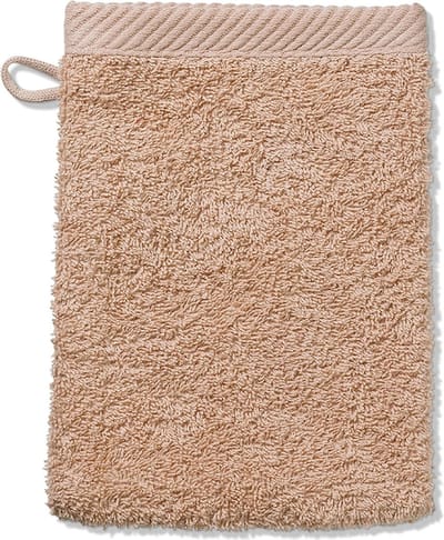 Kela Badkamer - Ladessa Washandje Tender Powder 15x21 cm Set van 3 Stuks - Kunststof - Roze