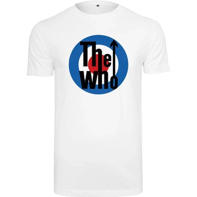 Urban Classics Heren Tshirt -XS- The Who Classic Target Wit
