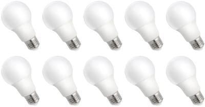 Spectrum LED Lamp E27 7W - 230V - 610 Lumen - 4000K Neutraal Wit - Natuurlijk Licht - Energiezuinig - 10 stuks