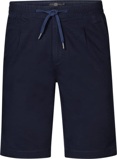 Petrol Industries - Heren Chino Short met Trekkoord Voyager - Blauw - Maat S