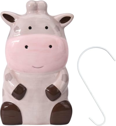 Luchtbevochtiger Dierenvorm - Waterverdamper Keramiek - Kamerklimaat Verbeteren - 200ml Inhoud - 18x8x3.5cm - Giraffe