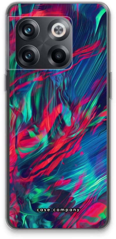 Case Company® - Hoesje geschikt voor OnePlus 10T hoesje - Pilgrims Of The Sea - Soft Cover Telefoonhoesje - Bescherming aan alle Kanten en Schermrand
