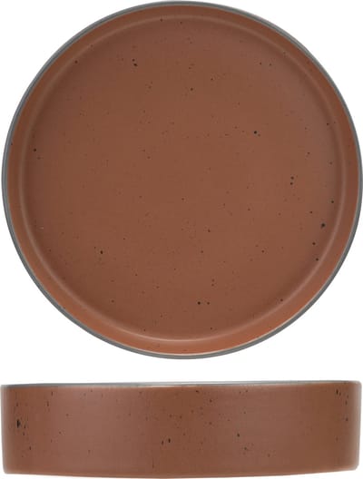 Cosy&Trendy - COPENHAGUE RED CLAY DIEP BORD D21XH5CM, set van 3