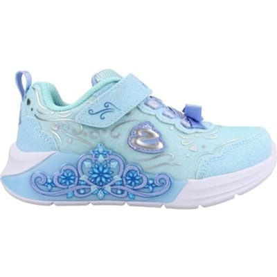 Skechers lil princess steps in de kleur blauw.