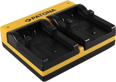 Patona Dual USB lader voor Olympus Li-10B / Li-12B en Sanyo DB-L10A/B