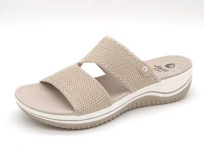 Jana Dames Slipper - 27270-499 Beige - Wijdte H - Maat 41