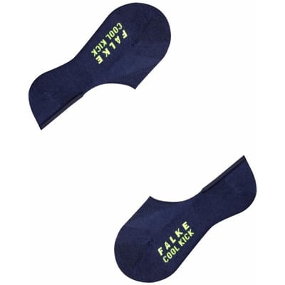 FALKE Cool Kick onzichtbar eenkleurig functioneel materiaal footies kinderen blauw - maat 31-34