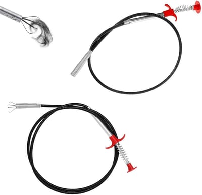 2x Flexibele Afvoerreiniger Telescopische Klauwgrijper - 90cm & 200cm