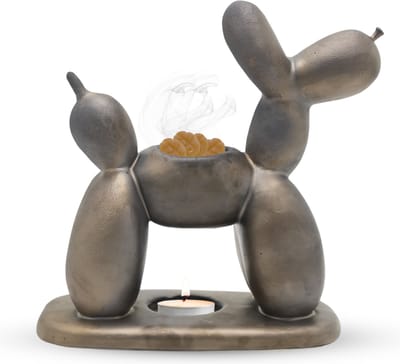 Scentchips® Balloon Dog - Waxbrander - Geurbrander - Oliebrander - Wax Melts Brander - Aromabrander - Ook Geschikt Voor Essentiële Oliën - Geurolie - Waxmelts - Wit