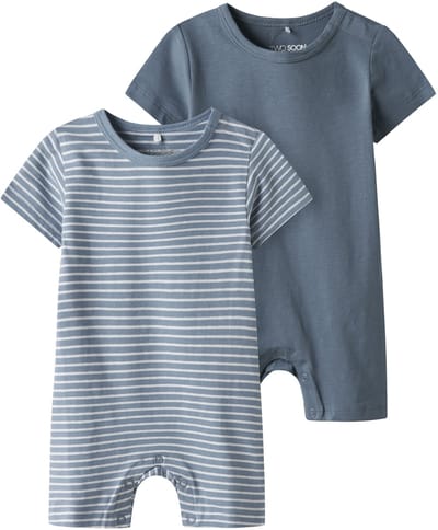 NAME IT - TBNSLEEPSUIT 2P SS AOP NOOS - Baby - Pyjamas