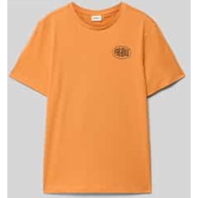 Regular fit T-shirt van puur katoen