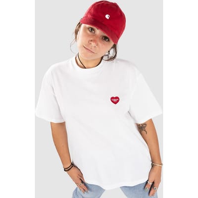 Carhartt WIP Heart Patch T-Shirt wit