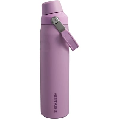 Stanley Aerolight IceFlow™ Waterfles Fast Flow 0.6L - Houdt 10 Uur Koud - Lichtgewicht Geïsoleerde Drinkfles - Vaatwasmachinebestendig - Lekvrij En Sneldraaiend Deksel - BPA-Vrij - Lilac