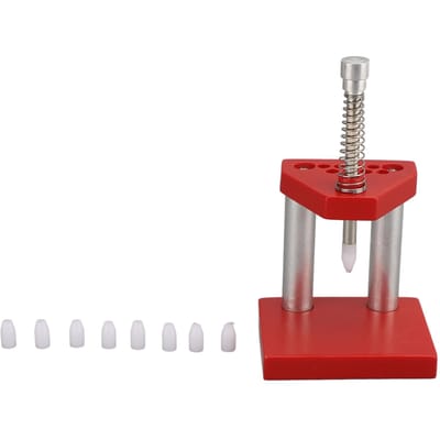 Horlogewijzer Aandrukker Gereedschap Met 8 stuks Vaste Tips Horlogewijzer Verwijder- en Zetgereedschap voor Horlogemaker Horloge gray