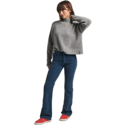 Superdry Vintage Essential Mock Neck Trui Dames - Maat XL (42)